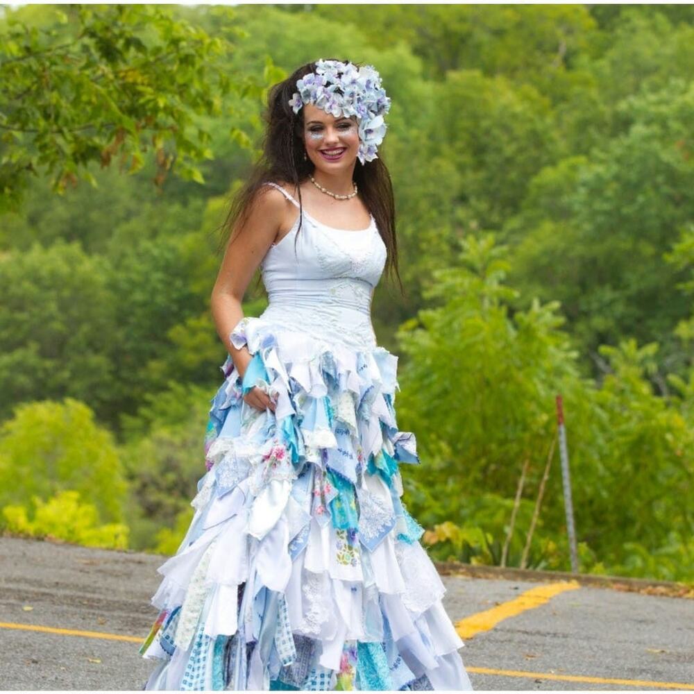 Boho wedding dress